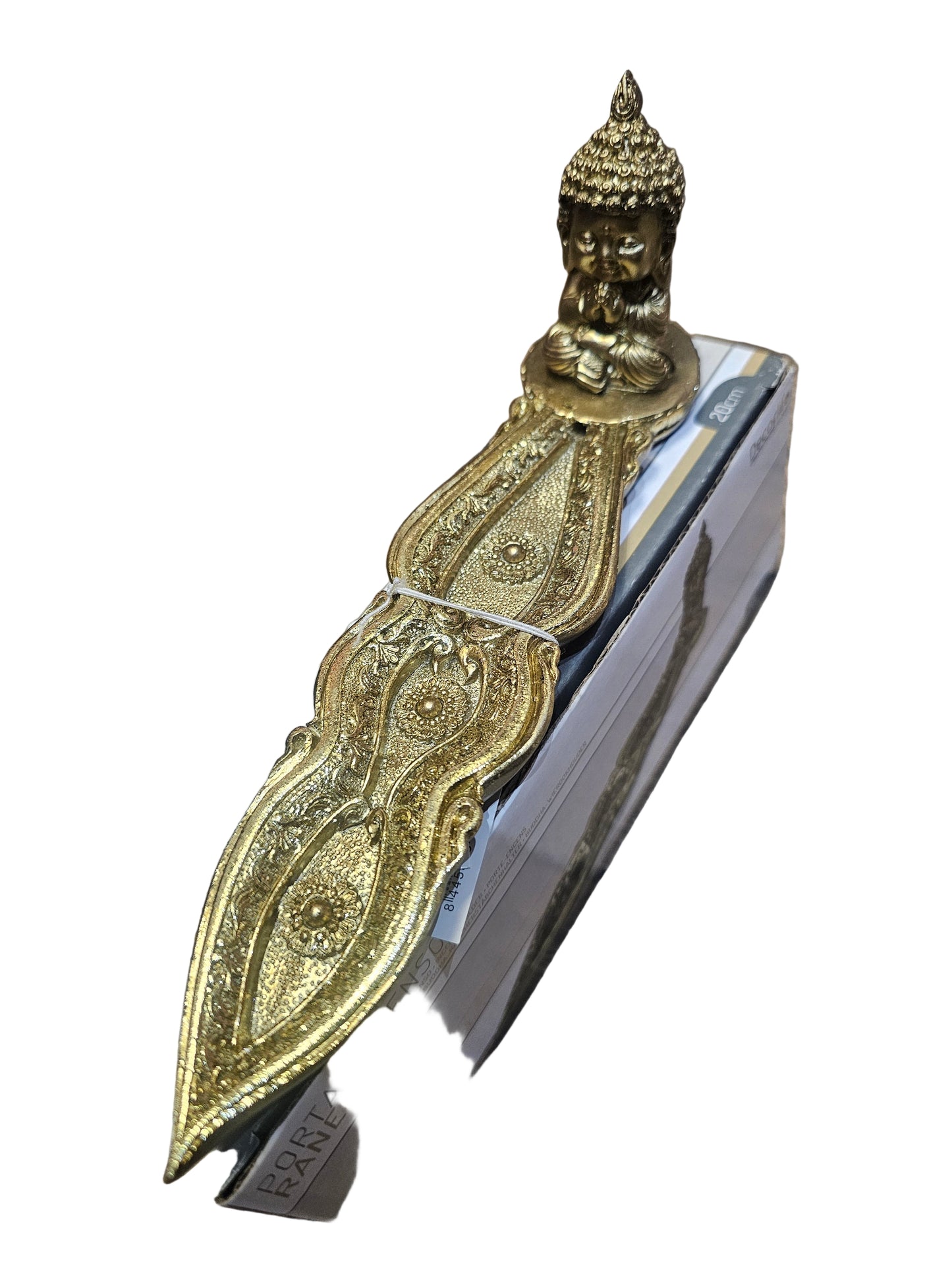 Gold Buddha Incense Holder