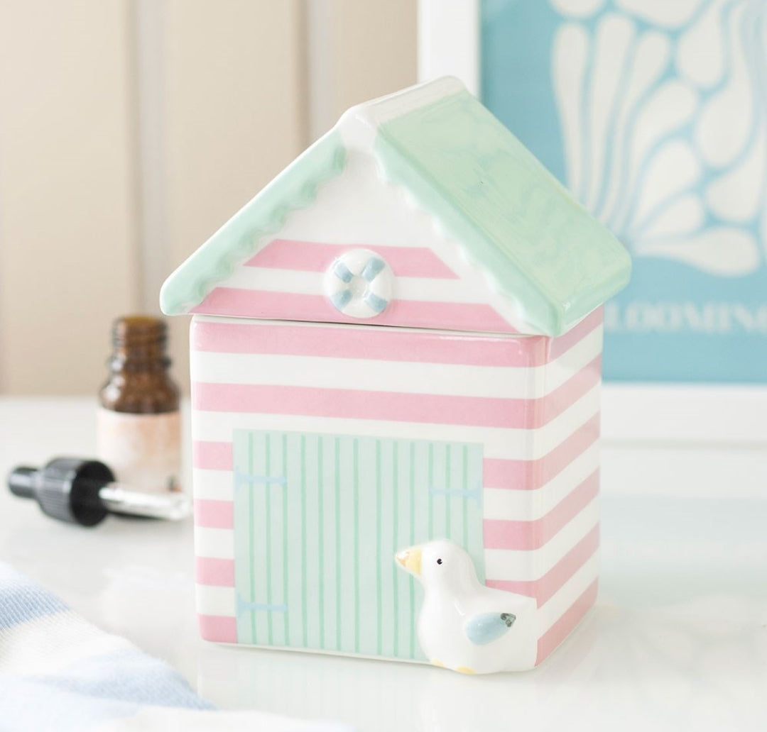 Pastel Beach Hut Oil Burner