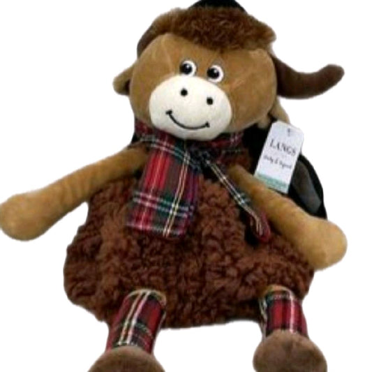Highland Cow Backpack for Children and Adults with Zip Opening - Novelty Gift