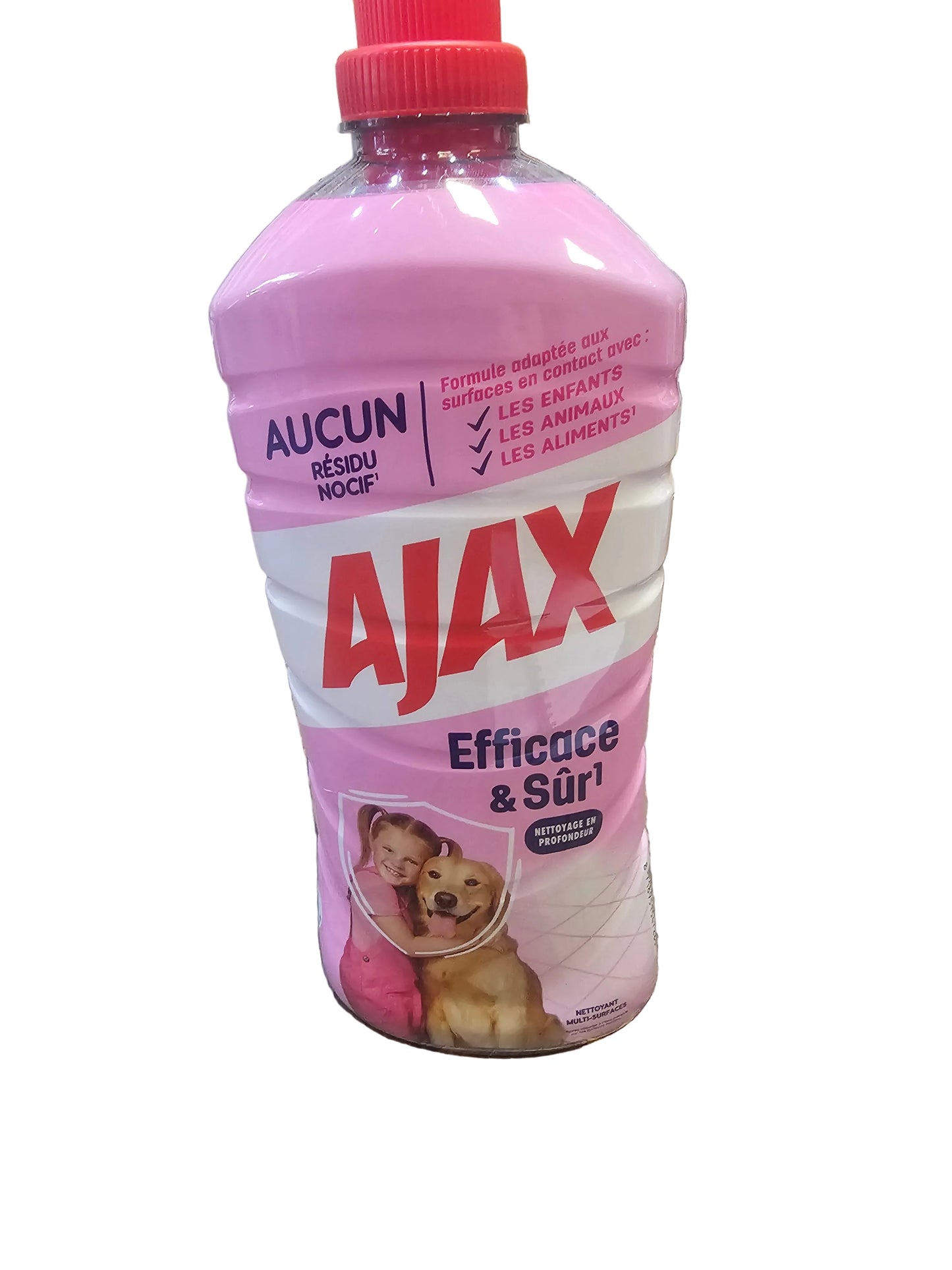 Ajax Strong & Safe universal cleaner.