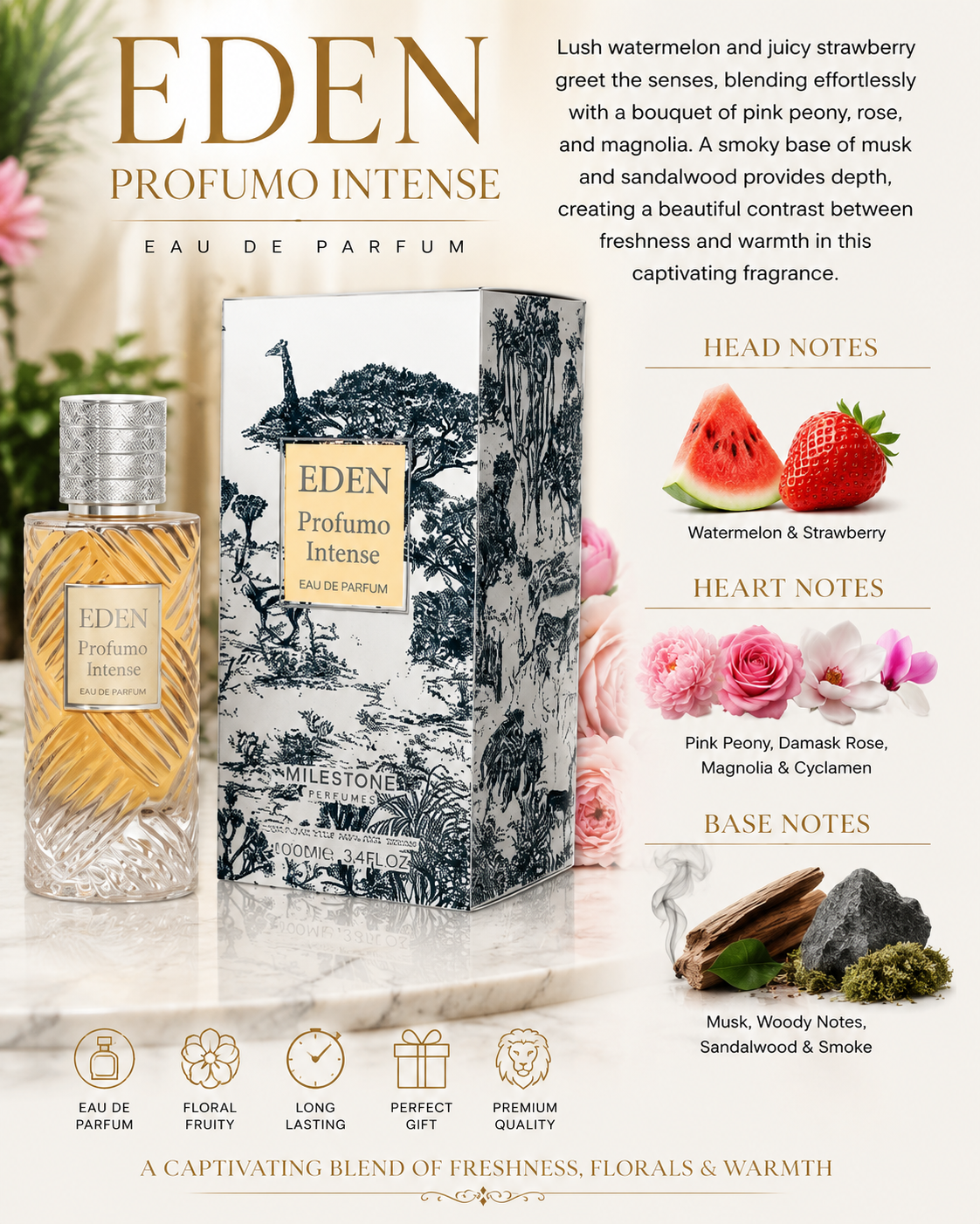 Milestone Eden Profumo Intense 100ml edp