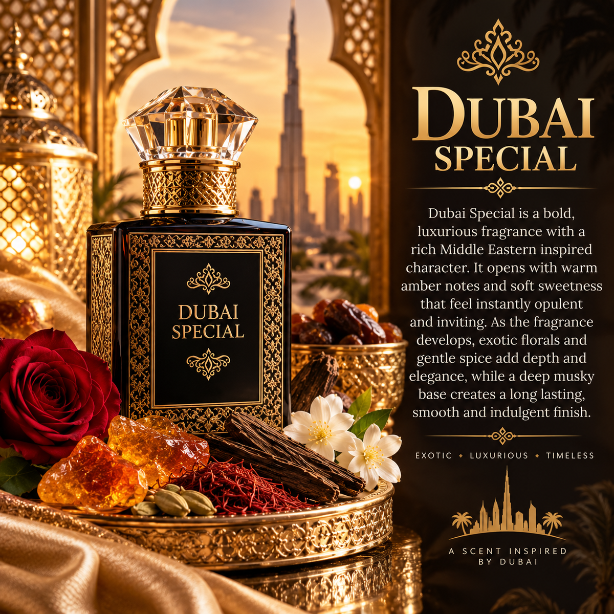 Dubai Scents 50g Wax Melt Clamshell