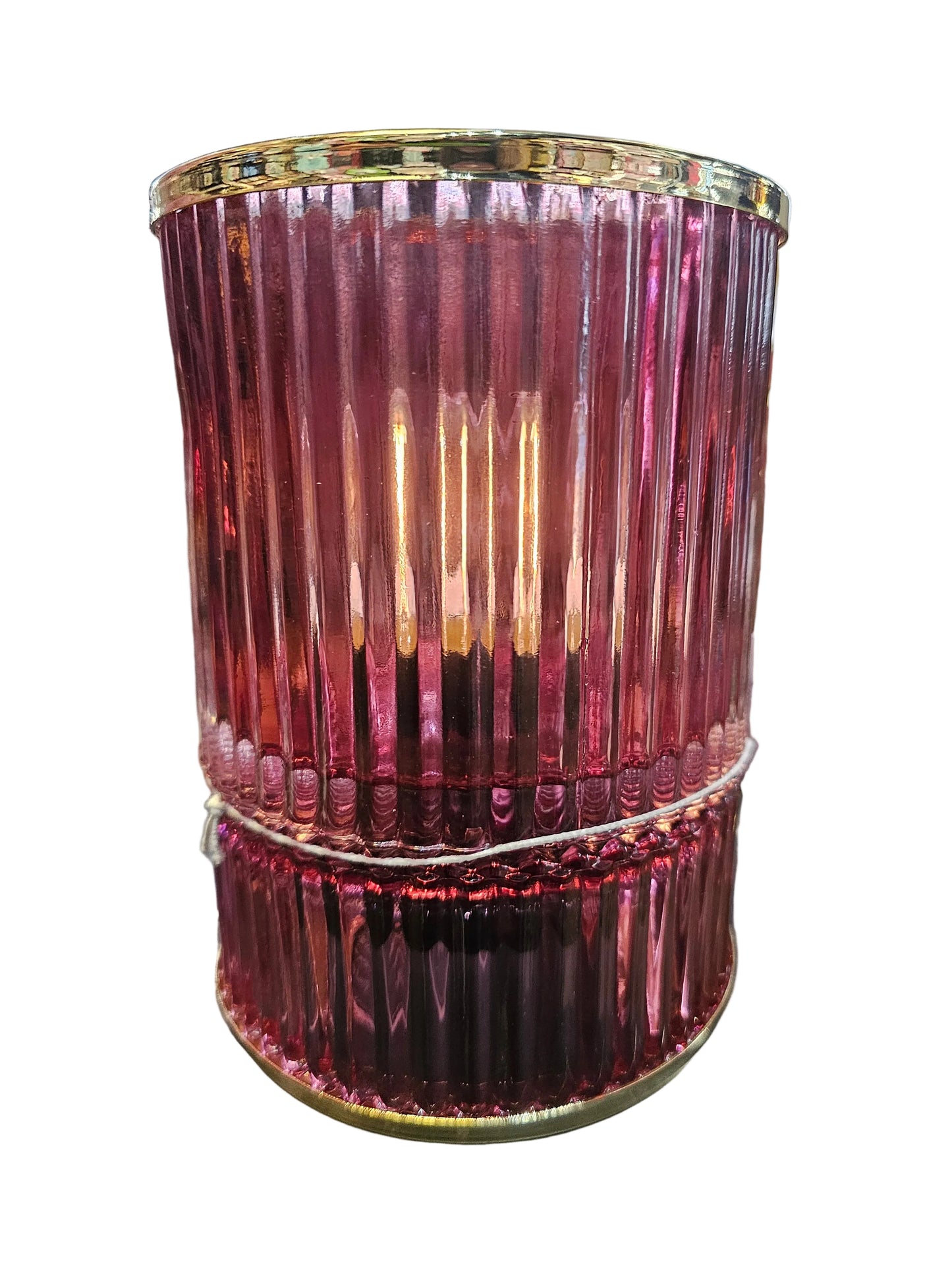 Posh LED Lamp Large Lines Purple