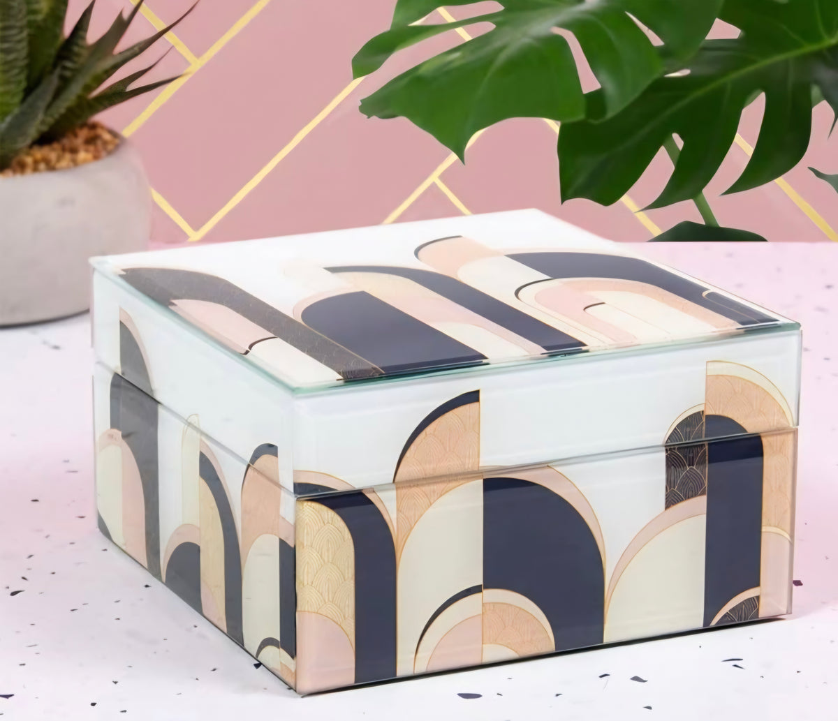 Art deco jewellery box