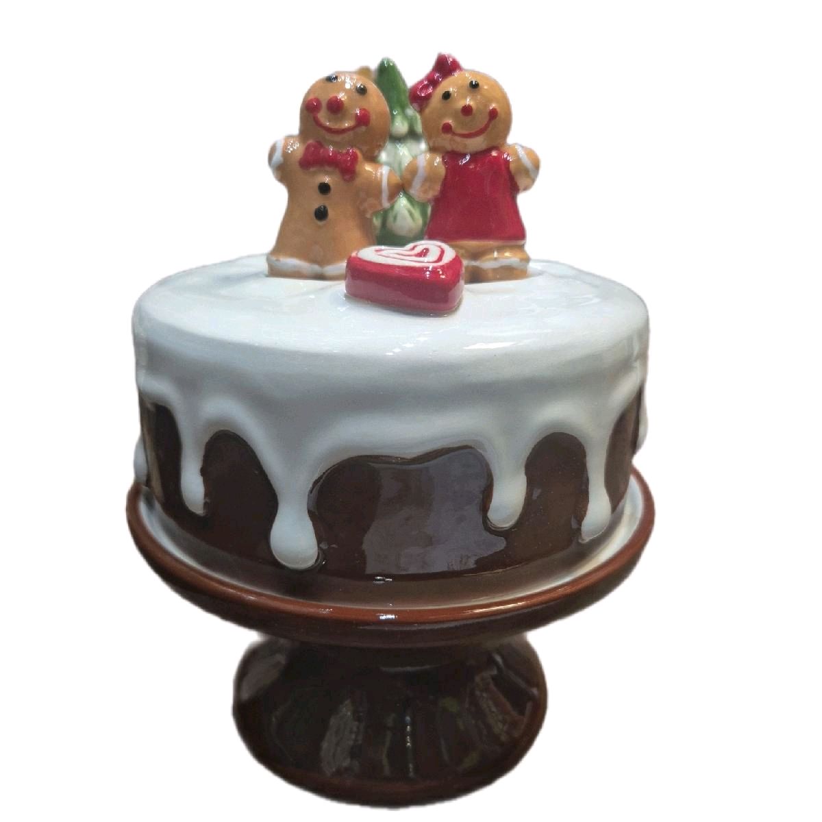 Gingerbread Icing Cake Stand with Lid for Professional Baking - Bakeware, Utensils Sturdy