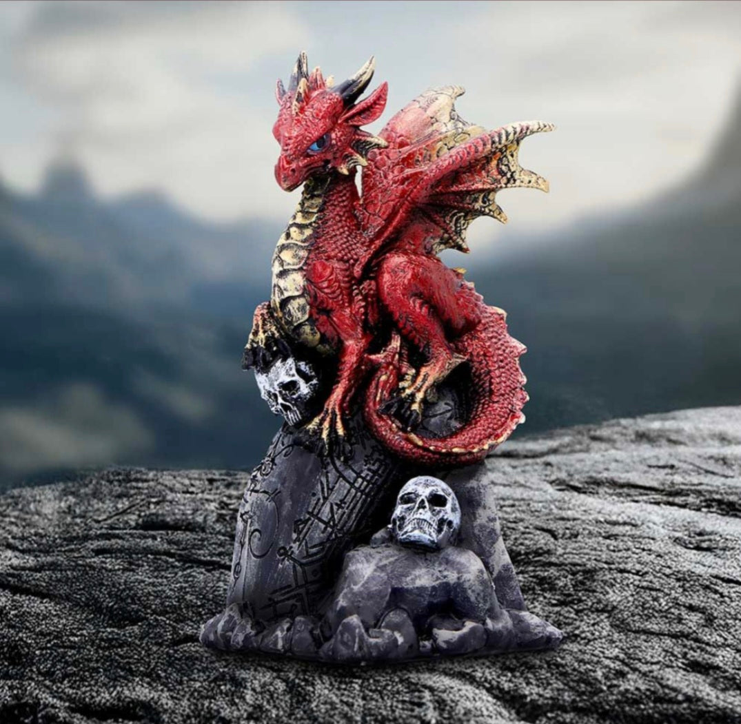 Vermillion Rune Protector 9.5cm
Vermillion Rune Protector