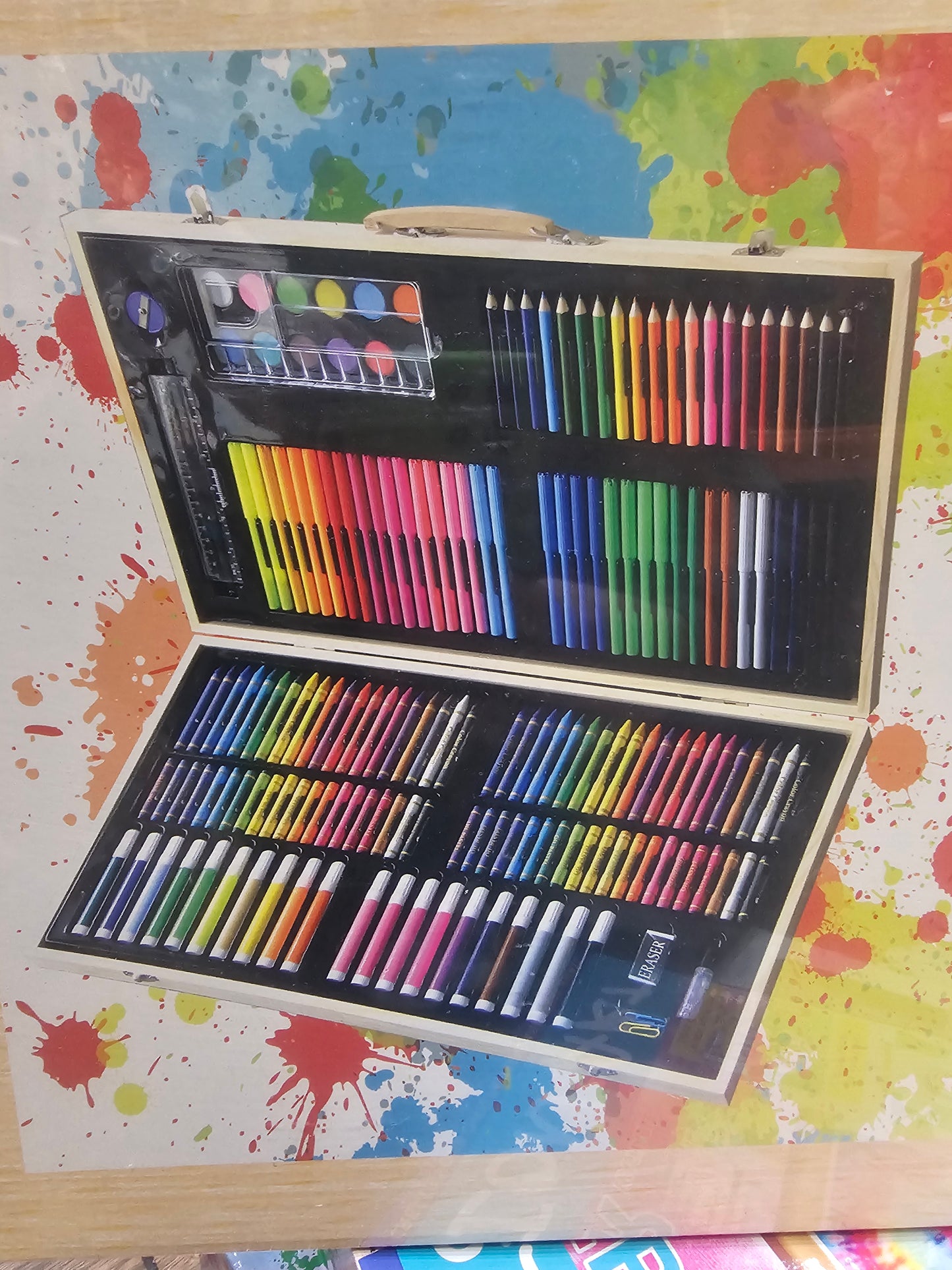 Deluxe Wooden 180pcs Art Case