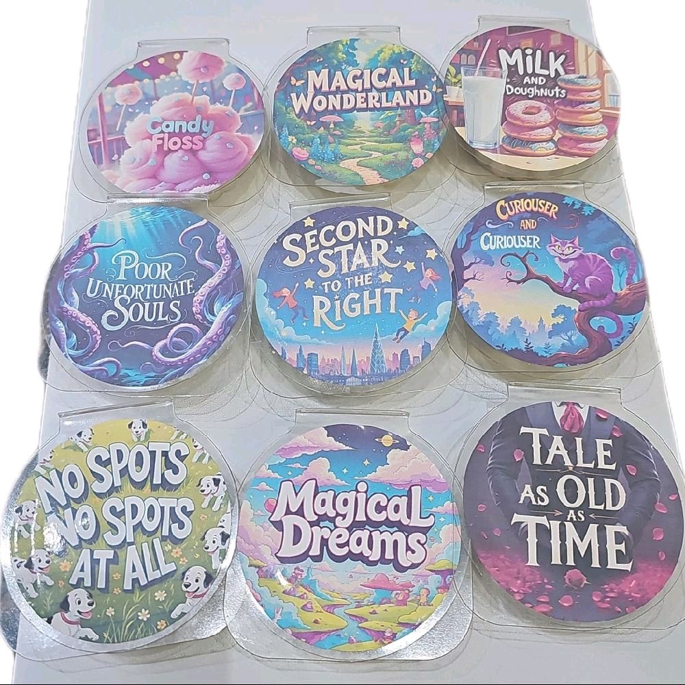Magical Wax Melt Pots, variety of scents Scented