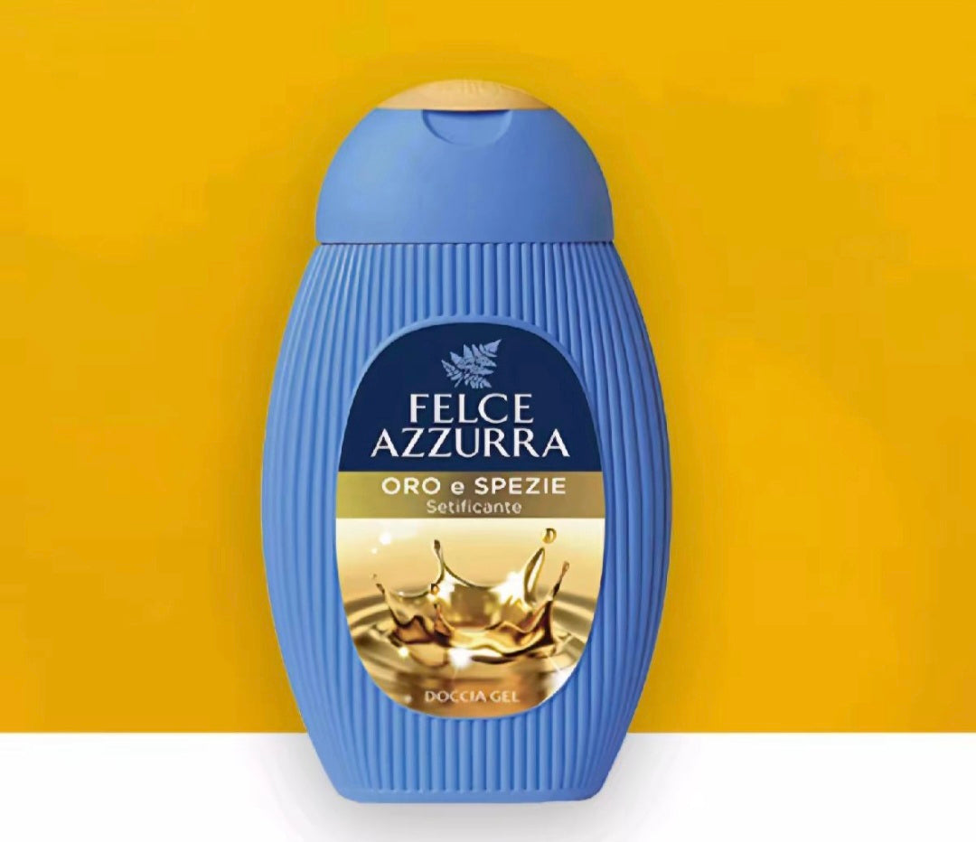 Felce Azzura Shower Gel various scents 250 ml - Long-Lasting Fragrance for Daily Use - Body Care Comfort Scented Cleansing Aroma Cleanser