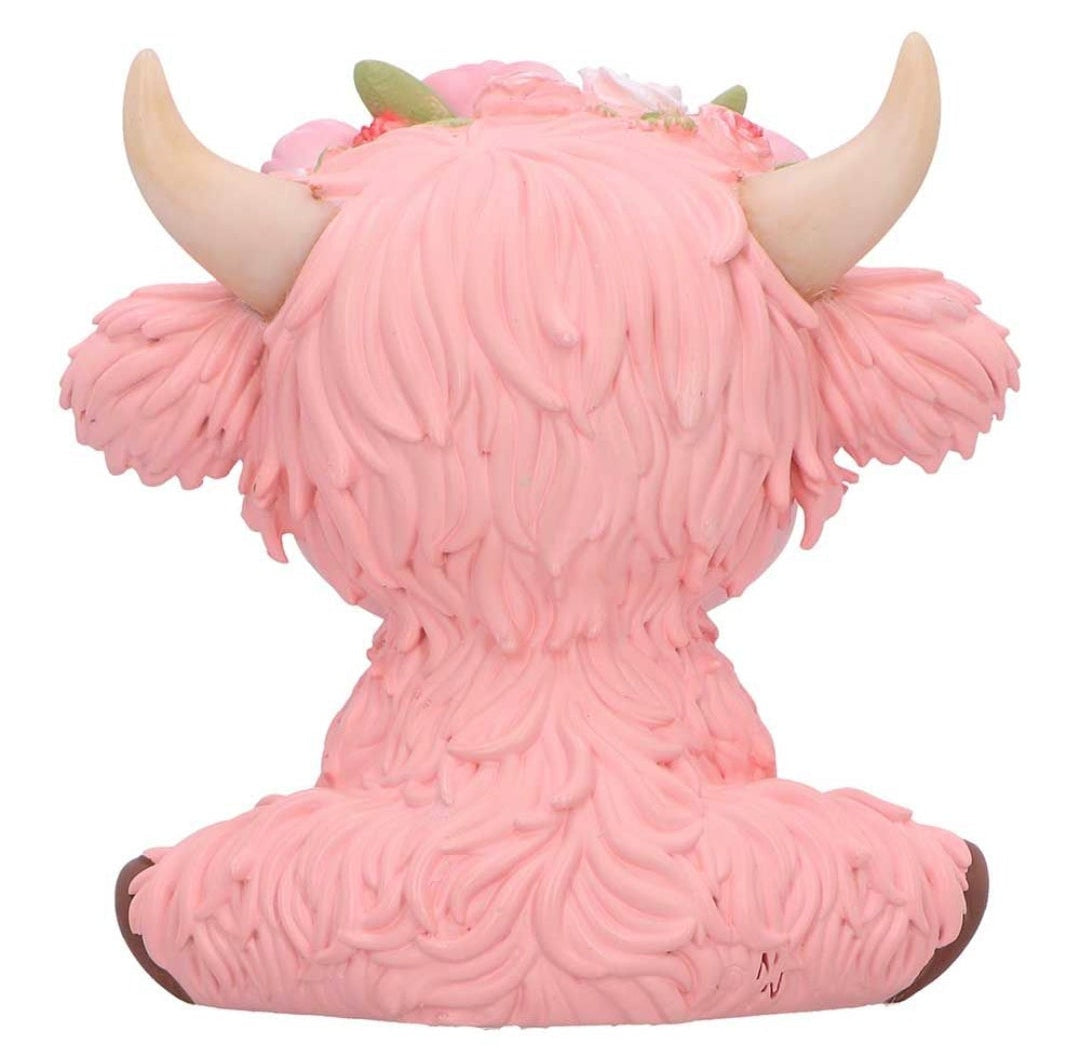 Moo Crew Flower Cow Figurines 10.8cm