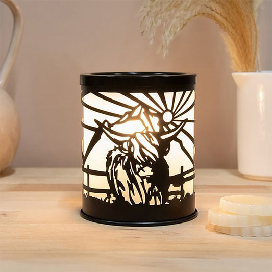 Highland Cow electric aroma lamp/wax melt warmer