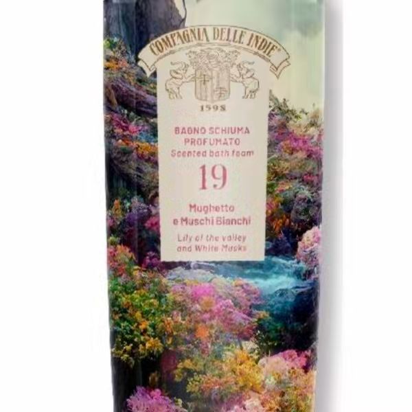 Compagnia Delle Indie Lilly of the Valley and White Musks Italian Bath Foam 500ml
