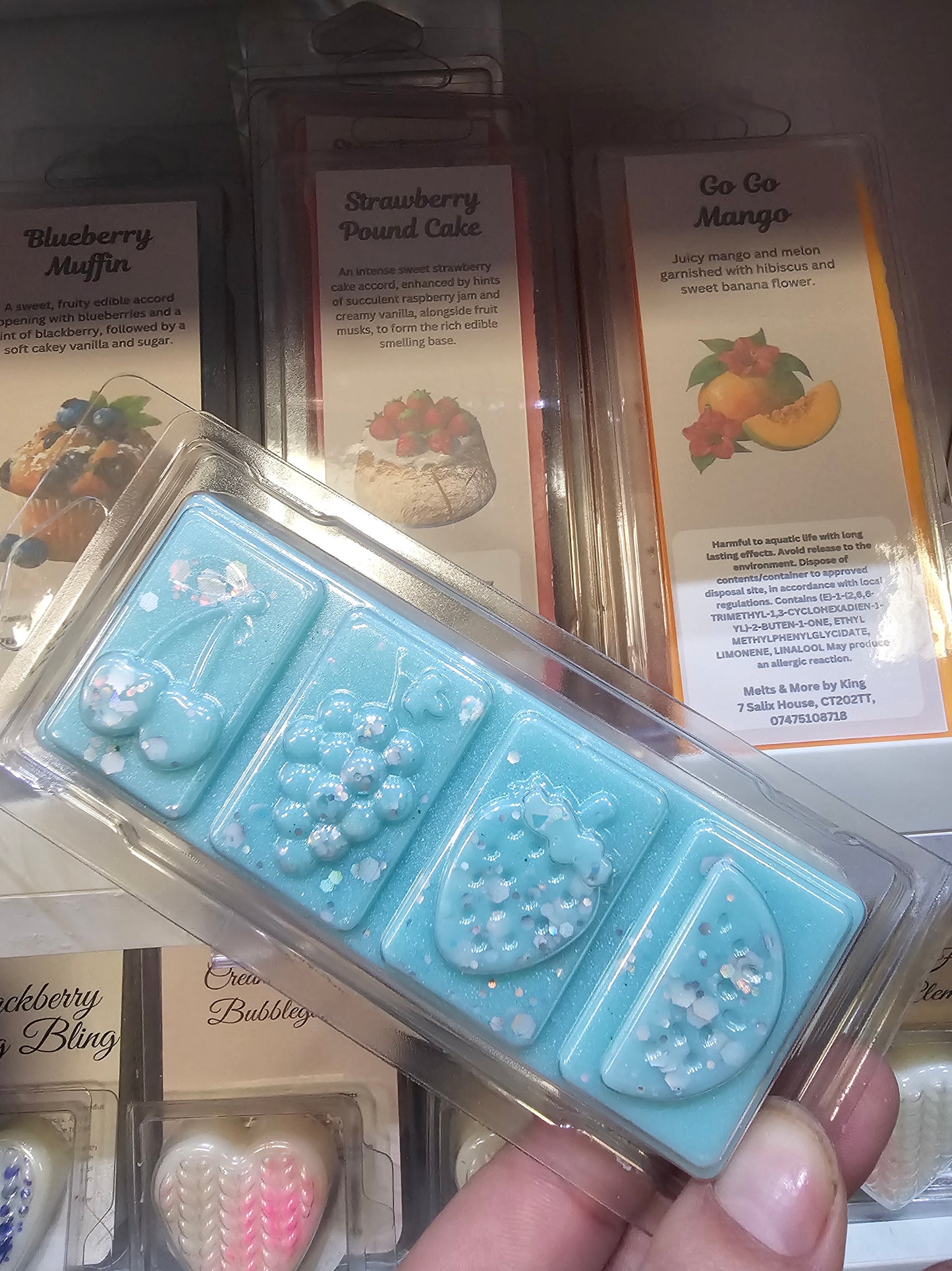Food & Drink 50g Scented Wax Melt Bars for Home Fragrance