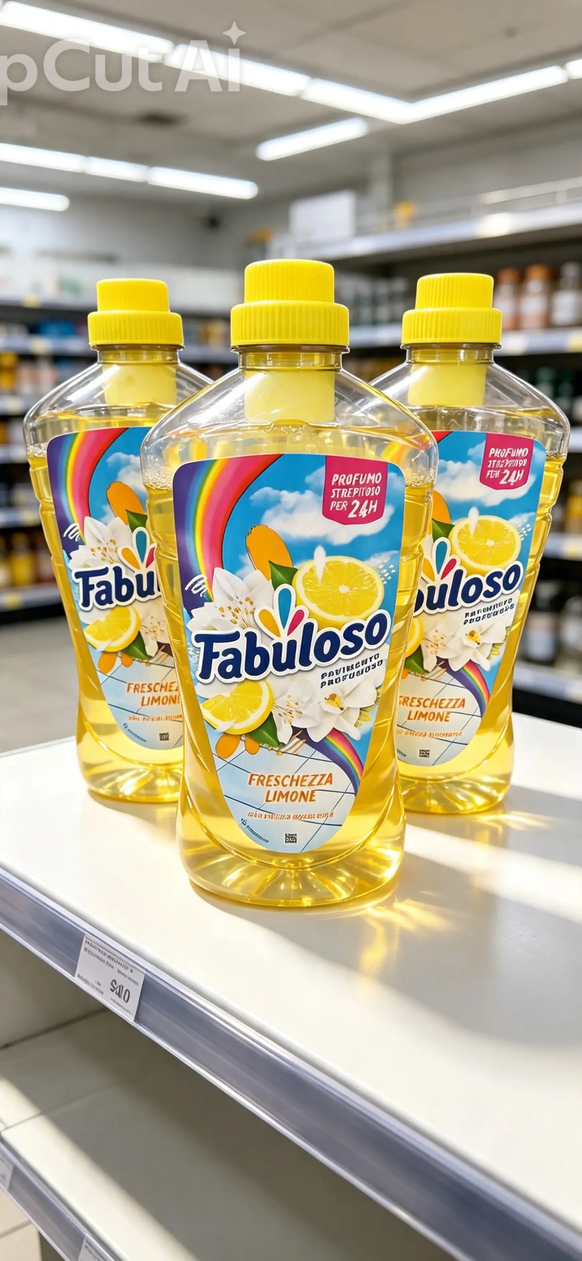 Fabuloso Freschezza Limone, All-Purpose Cleaner with a lemon scent.