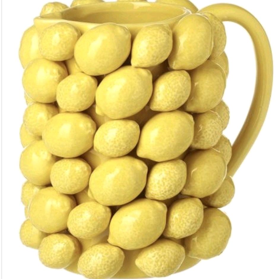 3D Lemon Jug - Perfect for Your Kitchen - 20.5cm - Drinkware Serving