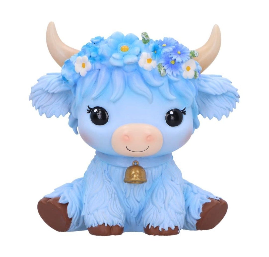 Moo Crew Flower Cow Figurines 10.8cm