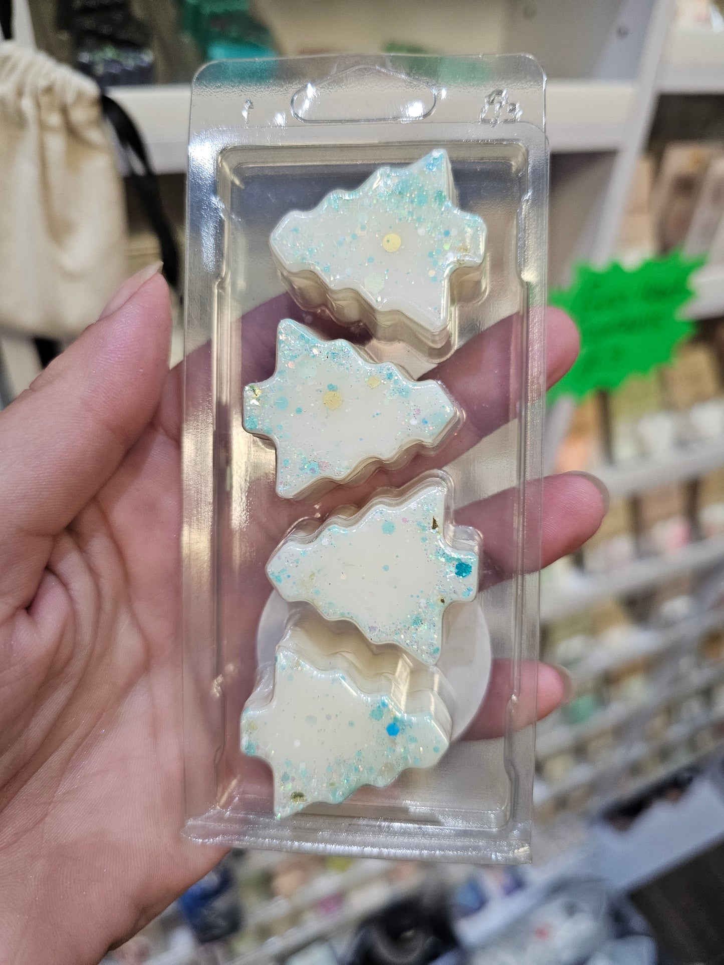 Christmas Tree Wax Melts in Festive Scents