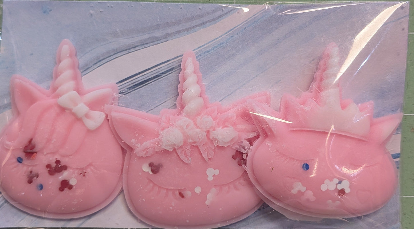 Pack of 3 Unicorn Wax Melts