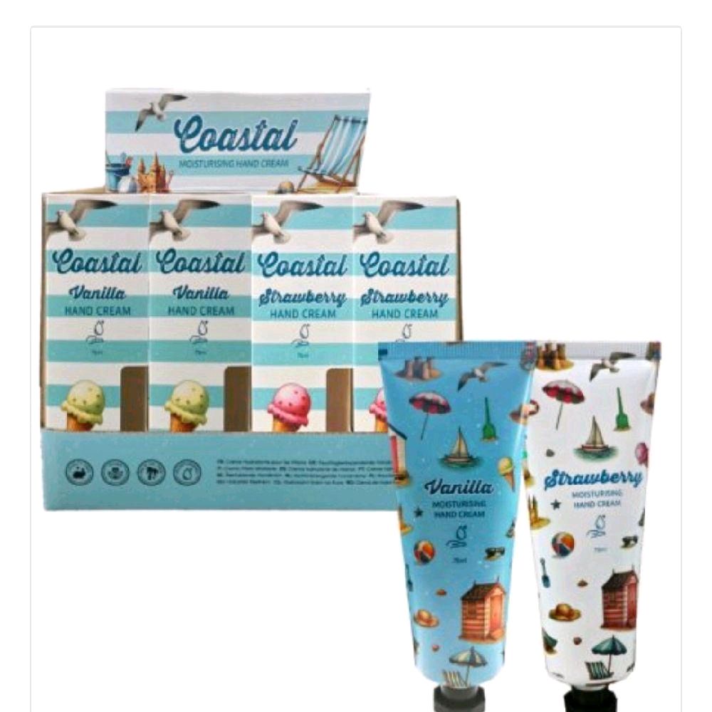 Coastal Moisturising Hand Cream 75ml - Nails Moisturizer Hydrate