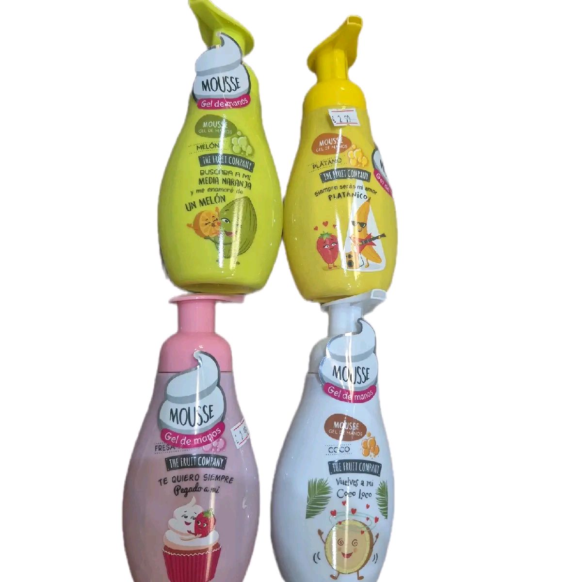 The fruit company mousse hand wash 250ml