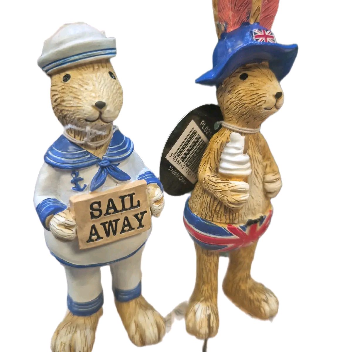 standing hare figure