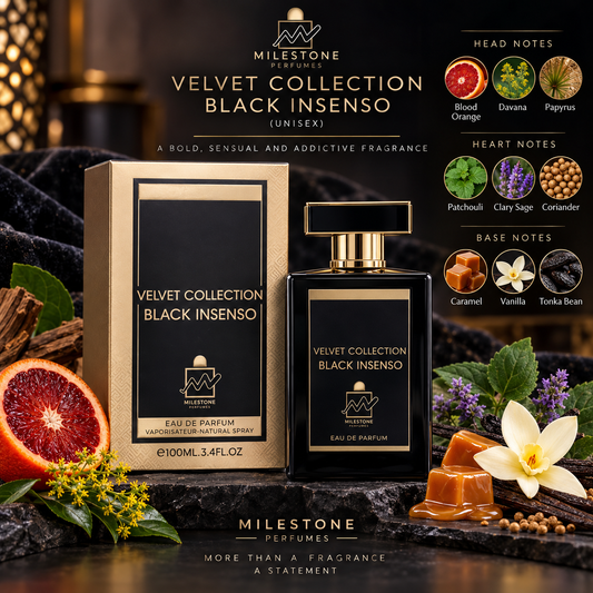 Velvet collection Black Insenso