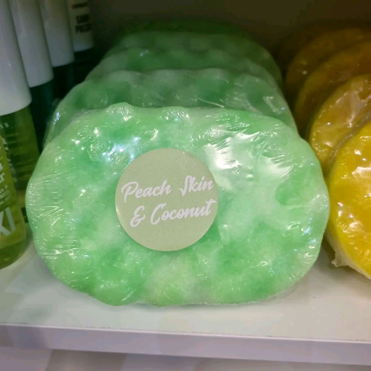 Exfoliating Soap Filled Sponges - Various Scents for Personal Bath Care