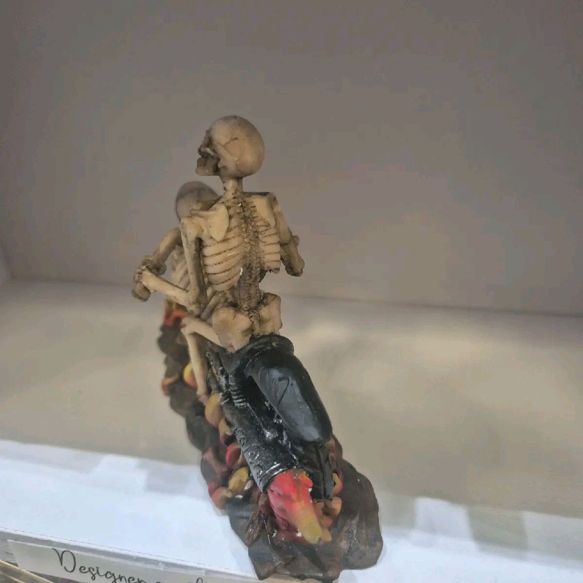 Skull Ornament on Motorbike