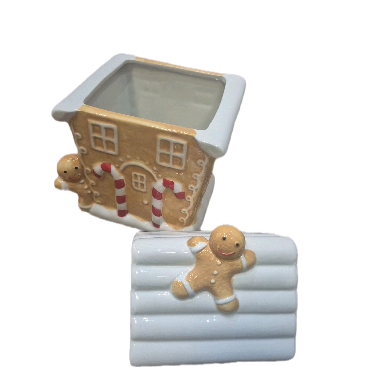 Gingerbread House Christmas Cookie Jar