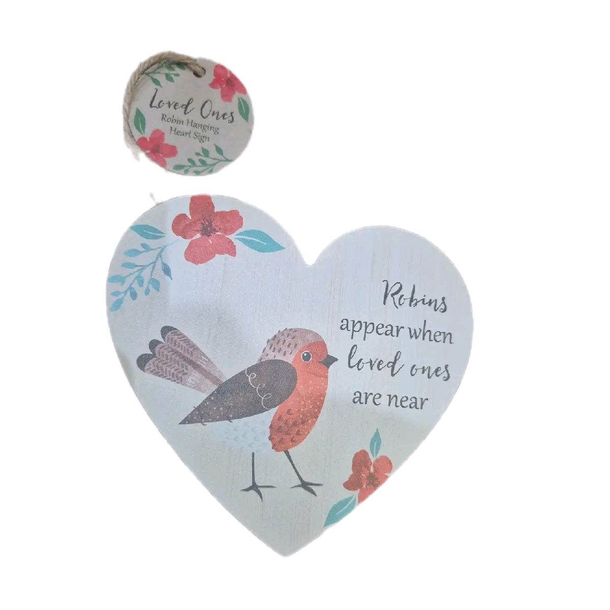 Hangable Robins Appear Plaque