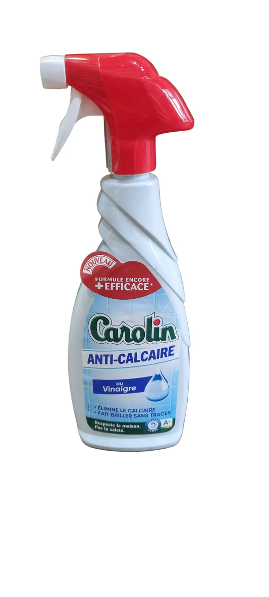 Carolin Anti-Calcaire Vinaigre, 650 ml spray cleaner