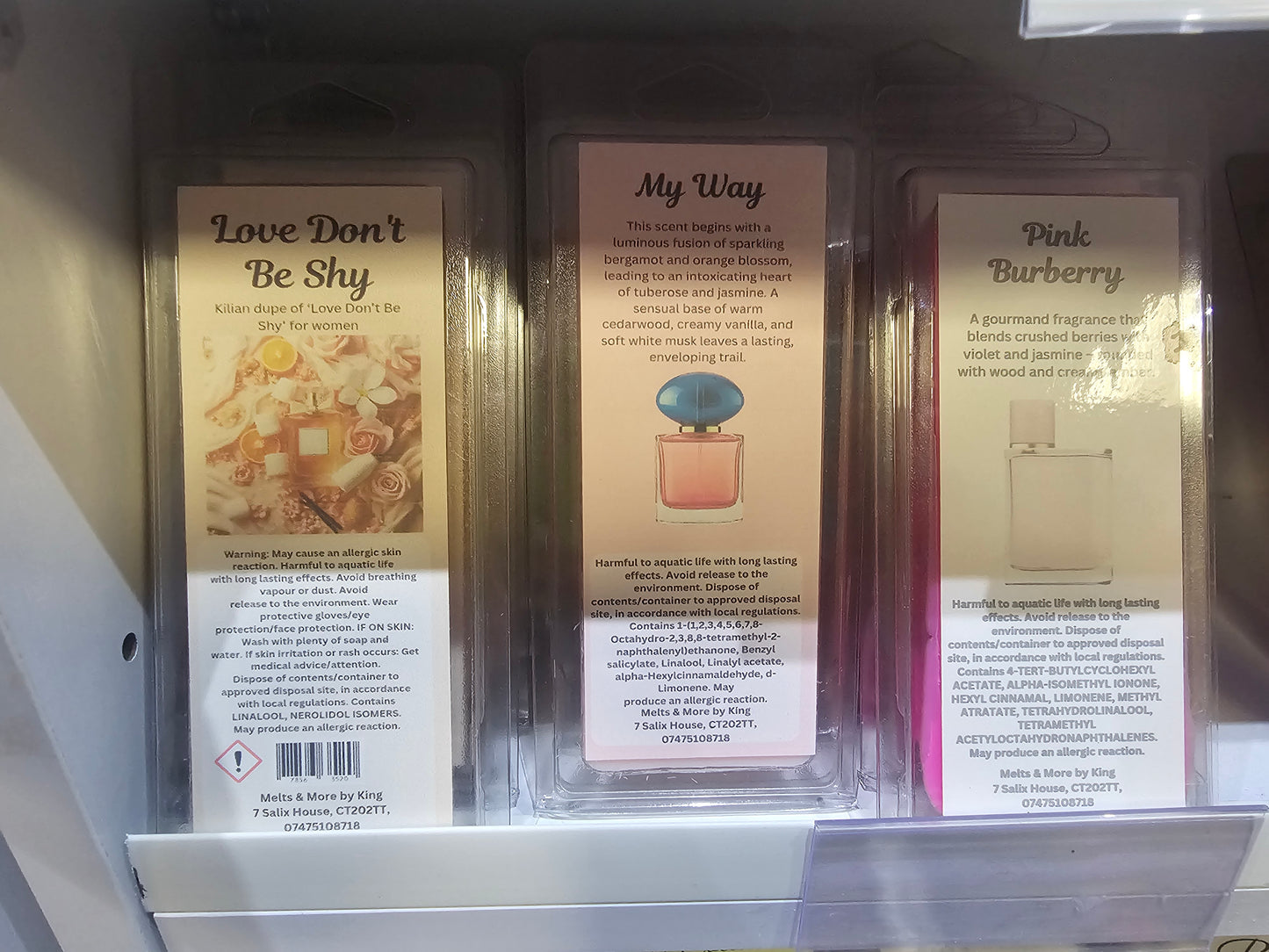 Perfume and Aftershave Inspired 50g Scented Wax Melt Bars for Home Fragrance