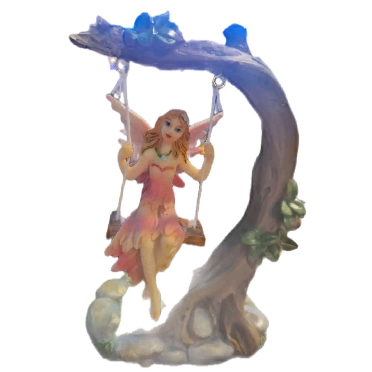 Flower Fairy Swing Figurine - Home Decor Ornament