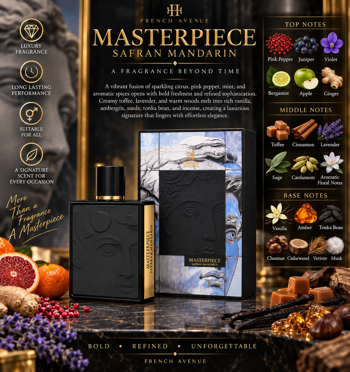Masterpiece Safran Mandarin
