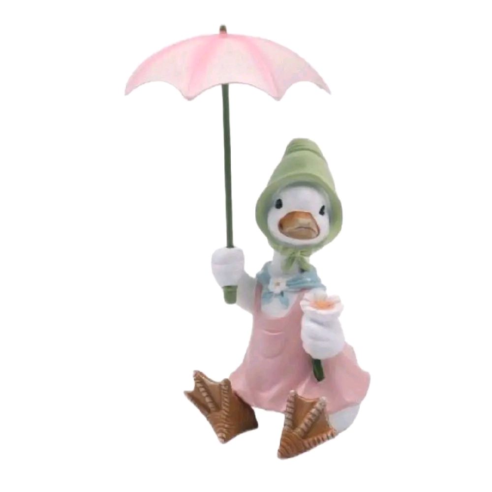Rainy Day Duck Figurine