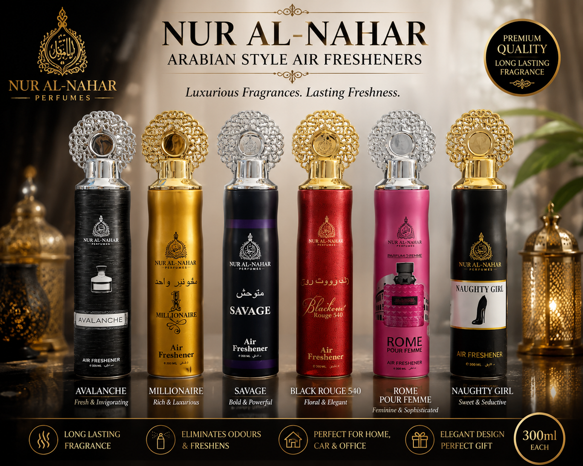Nur Al Nahar Arabian-style air fresheners