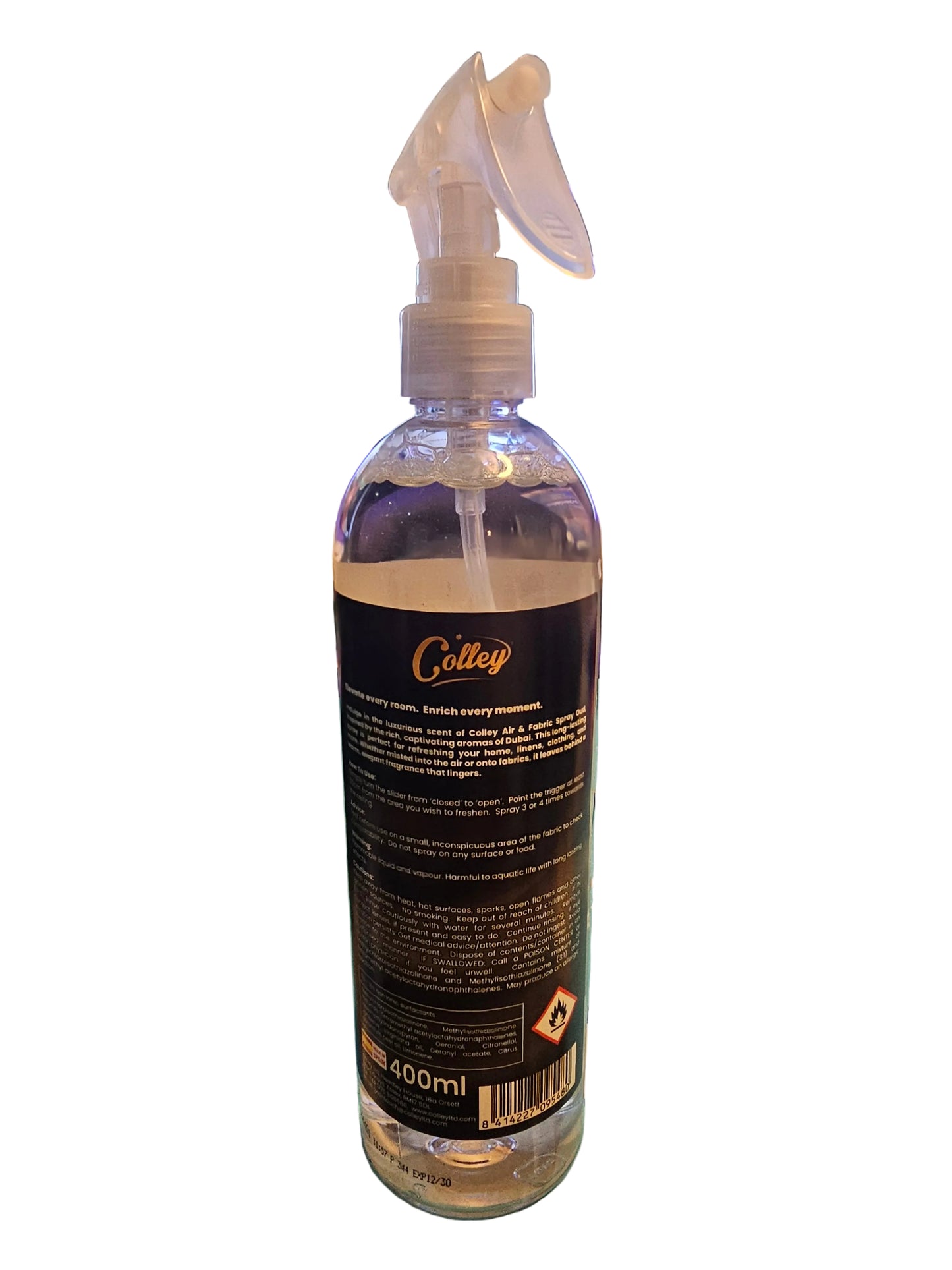 Colley Luxury Air & Fabric Spray in the Oud scent
