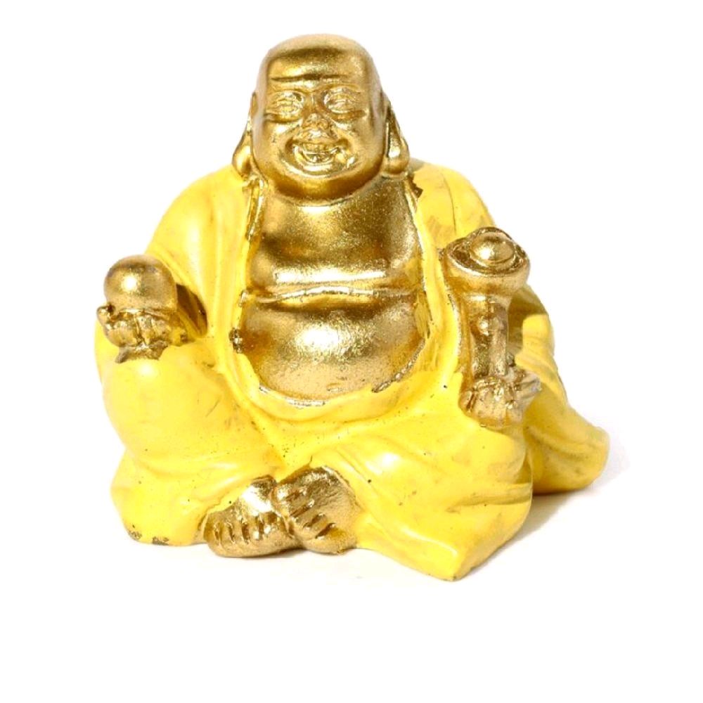 Mini Buddha Ornament Home Decor - 22.5cm x 16.9cm Gift Lightweight