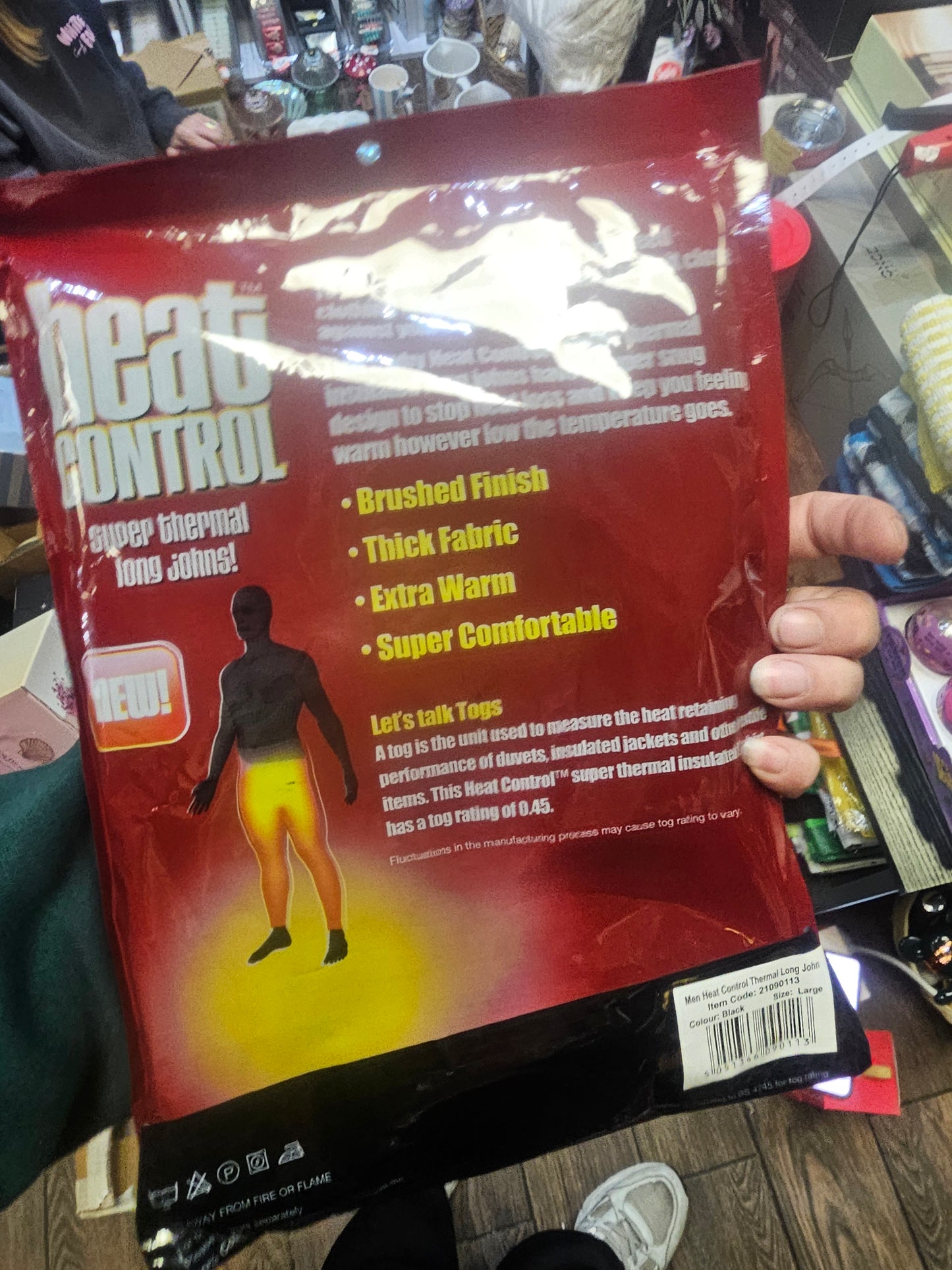 Heat Control Super Thermal Mens Clothing