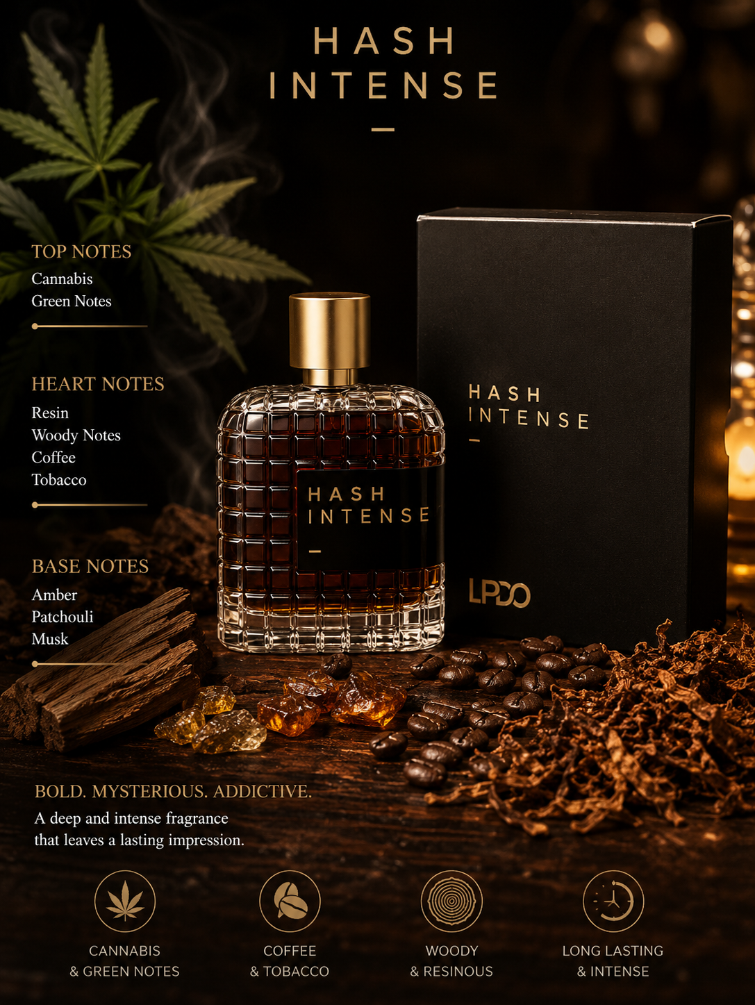 LPDO Hash Intense Eau de Parfum