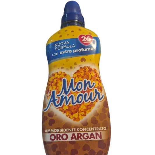 mon amour french oro argan Concentrated Fabric Softener 650ml Household Scented