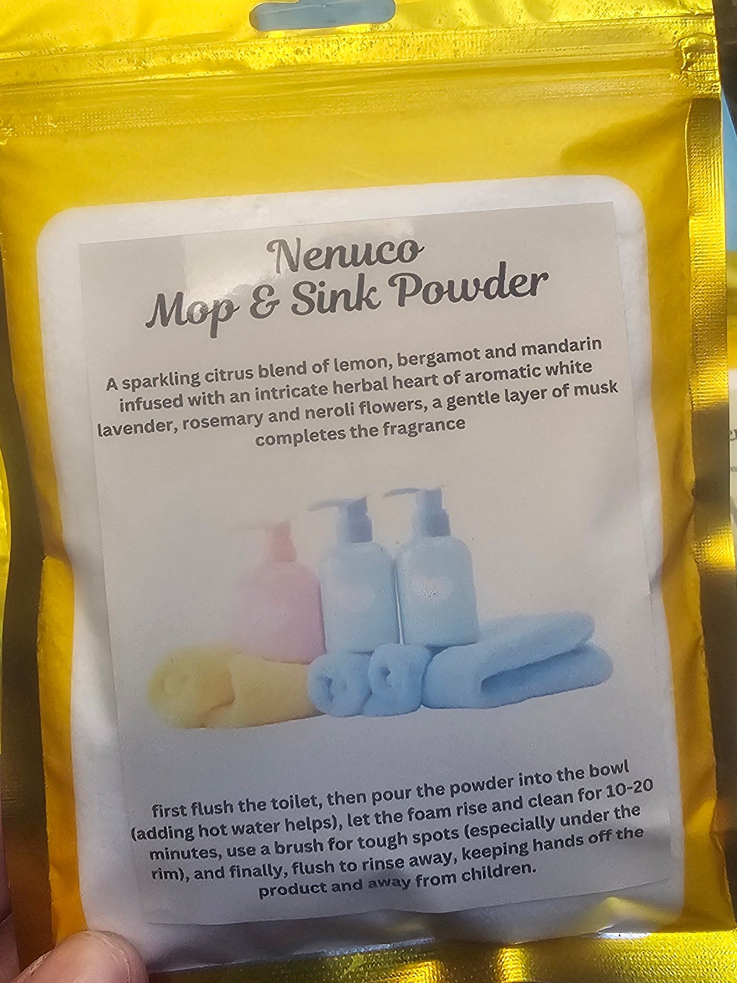 Mop & Sink Scented Powder