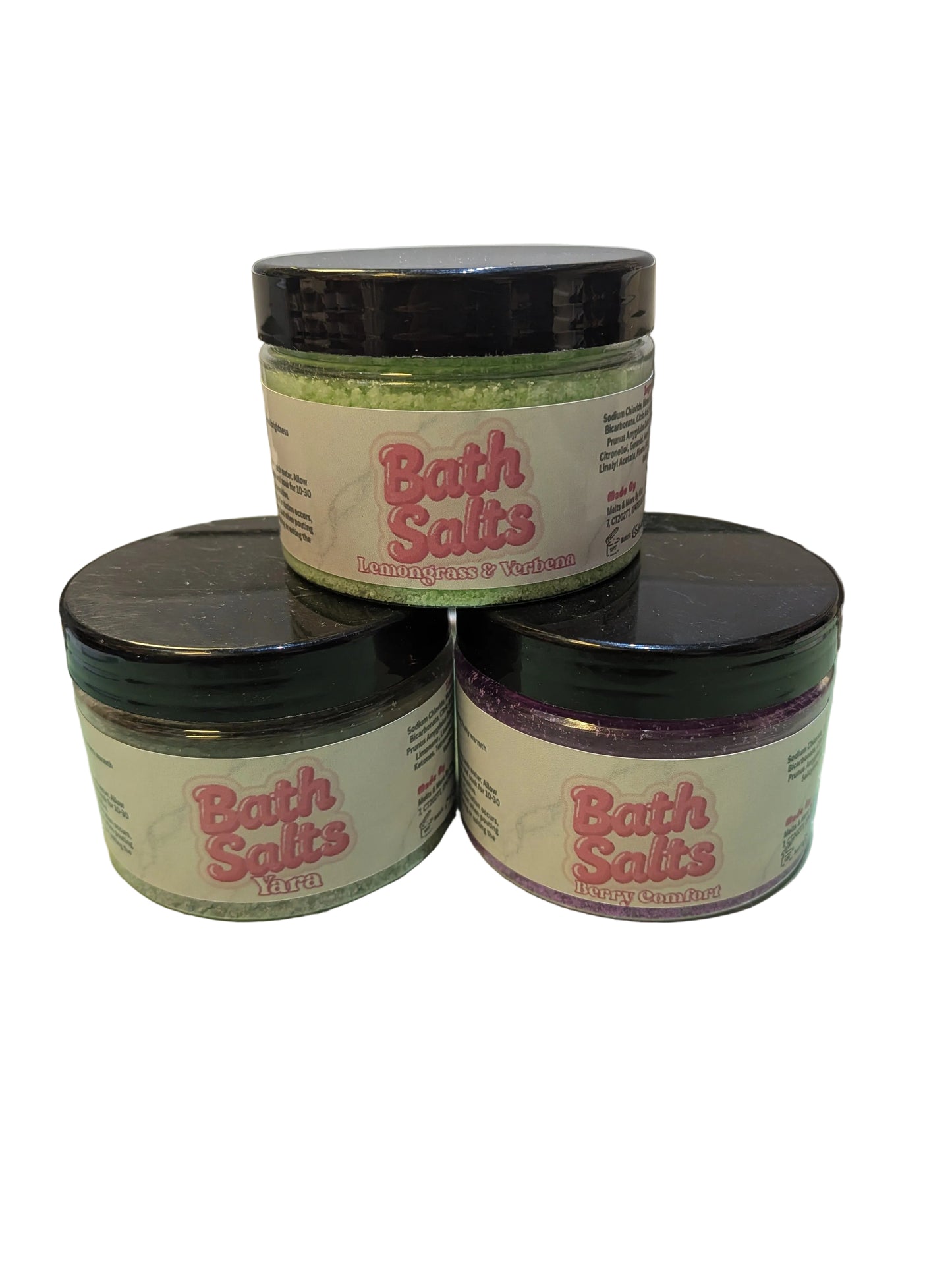Foaming Bath Salts, Various Scents