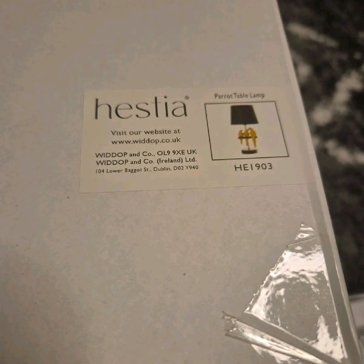 Parrot Table Lamp for Home Decor