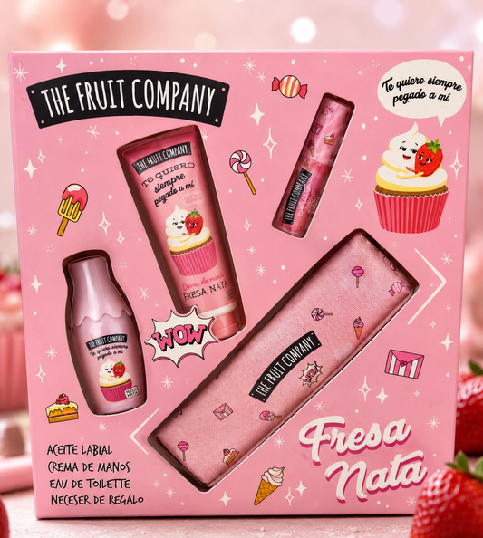 Fruit Company Gift Set with toiletry bag