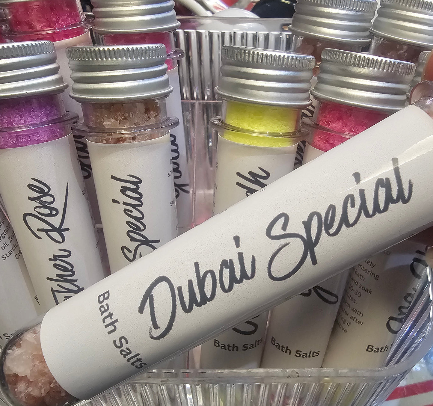 Bath Salt Tubes