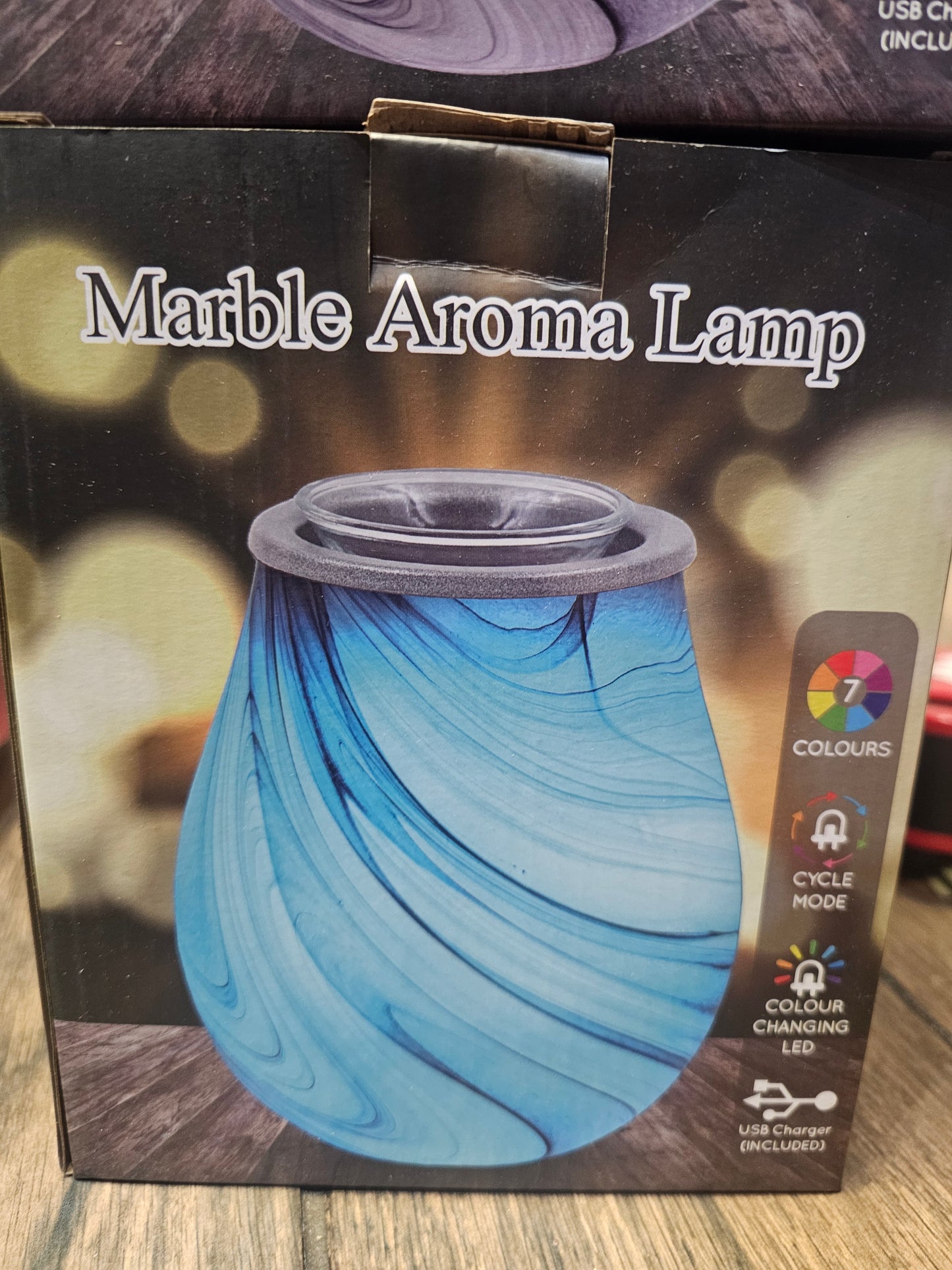 Desire Aroma Lamp Colour Change Marble