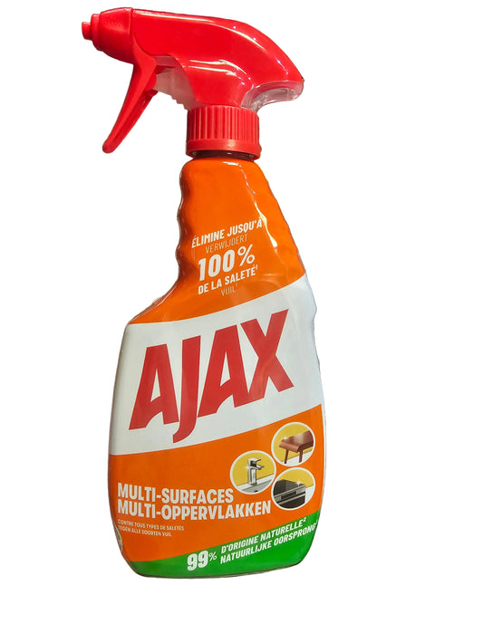 Ajax Multi-Surfaces household cleaning spray.