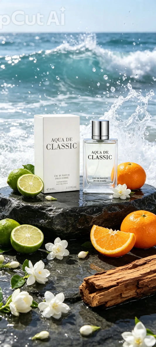 Aqua De Classic Eau De Parfum for men by Fragrance World 80ml