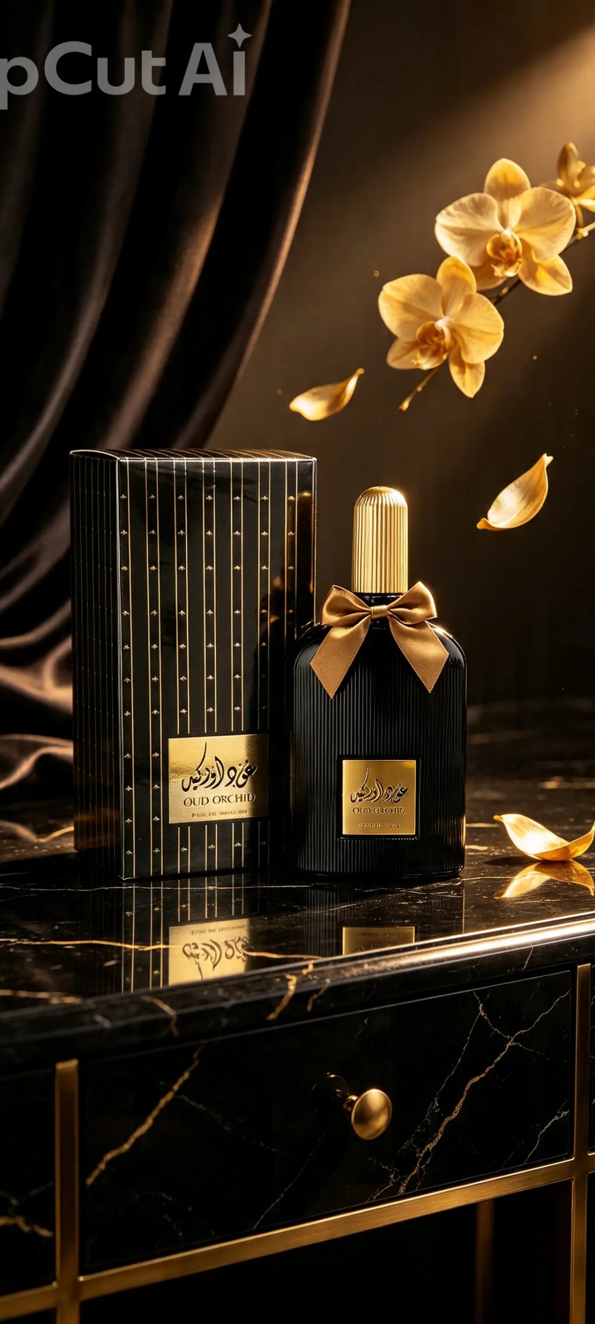 Ard al Zafaraan Oud Orchid Eau de Parfum 100ml - Traditional & Modern Perfumery Inspired by Arabian Nights